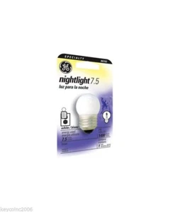 12 G E Lighting 41267 7.5-Watt White Night Light Bulb - Quantity 12 - Picture 1 of 1