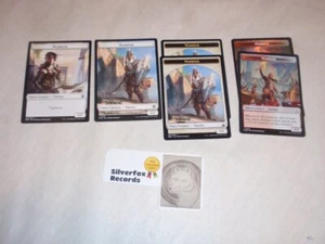 6 Magic The Gathering Official Commander Warrior (1 FOIL) Token Karten SET! - Bild 1 von 1