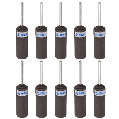 10pcs Abrasive Sandpaper Rolls 1000 Grit 2.35mm Shank for Polishing - Imagen 1 de 4