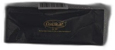 Pluma Estilográfica Conklin Heritage Word Gauge Negra - Plumín Fino - Una Pluma de Lujo para Foto 1 de 4