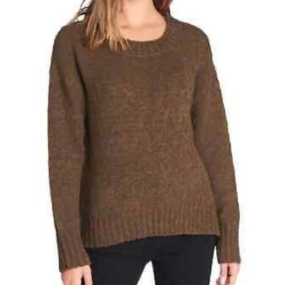 Sanctuary Women's Olive Green Popcorn Textured Crew Neck Pullover Sweater sz XS - Image 1 of 4