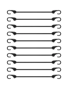 Pequeños cables elásticos con ganchos 9 pulgadas, 10 piezas, resistente a los rayos UV, 5 mm elástico Bu... - Imagen 1 de 3