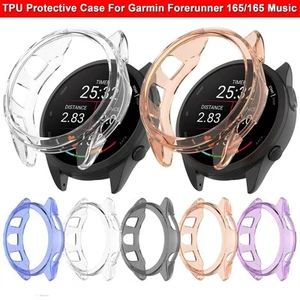 Shell Transparent Case Screen Protector for Garmin Forerunner 165/165 Music - Photo 1 sur 17