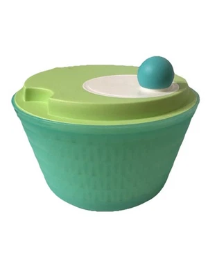 Tupperware Spin N Save 5 Piece Lettuce Salad Spinner 4.5 L Bowl 3776B  - Image 1 of 3