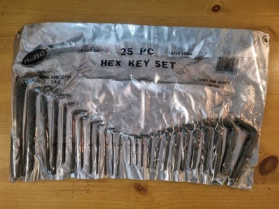 25 piece hex key set - Image 1 of 4