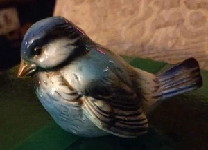 Vintage Goebel blauer Vogel Keramik Figur CV72 W Germany 4" - Bild 1 von 2