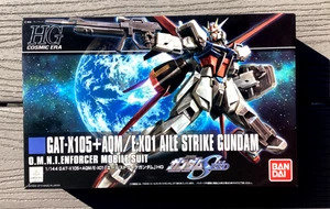 BANDAI 1/144 GUNDAM HG SERIES GATX105+AQM/EX01 AILE STRIKE GUNDAM MODEL KIT  171 - Picture 1 of 20