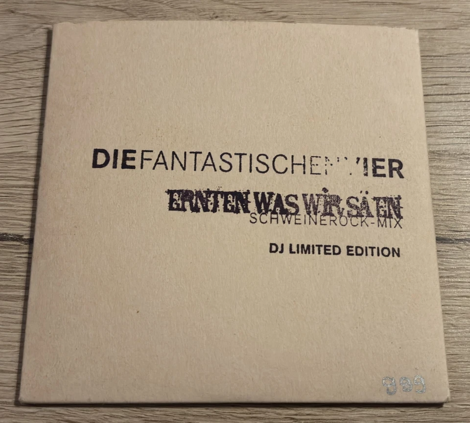 Die Fantastischen Vier CDr Ernten Was Wir Säen (2007) Limited DJ Promo Edition - Bild 1 von 3
