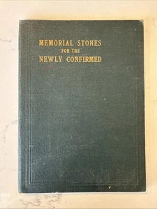 Memorial Stones by Th. Graebner (1919) Religious Meditations Hardcover - Picture 1 of 6