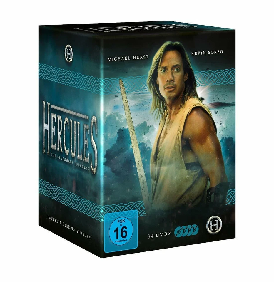 Gesamtbox HERCULES Kevin Sorbo LEGENDARY JOURNEYS TV-Serie 34 DVD komplett BOX - Bild 1 von 1