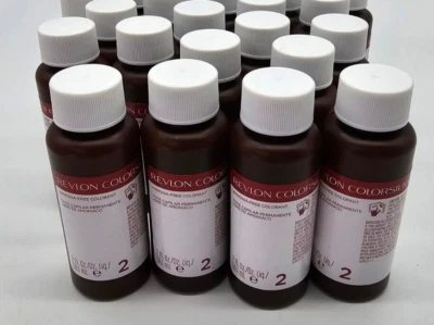 Lot of 12 Revlon Colorsilk Hair Dye #20 Brown Black- Color ONLY 2oz ea - Image 1 of 2