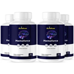 Memoforce- Brain Support- 4 Bottles- 240 Capsules - Picture 1 of 5