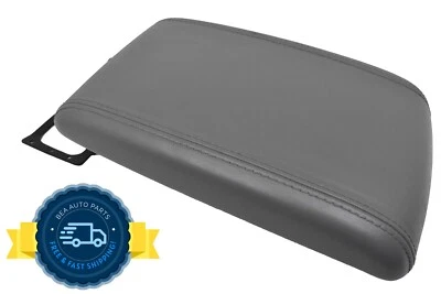 Cadillac DTS 2006-2011 consola central cuero gris reposabrazos tapa almacenamiento Foto 1 de 4