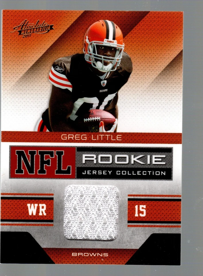 2011 Absolute Memorabilia Rookie Jersey Collection #14 Greg Little - Image 1 of 1
