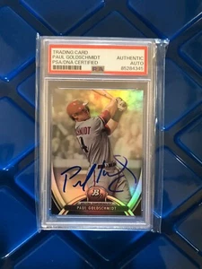 PAUL GOLDSCHMIDT Autographed PSA Authenticated 2013 Bowman Platinum Card, MVP!!! - Picture 1 of 2