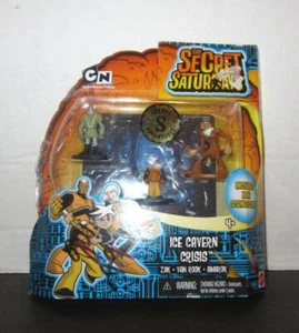 The Secret Saturdays 2009 Mini Actionfigur Set Ice Cavern Crisis Neu in Verpackung - Bild 1 von 2