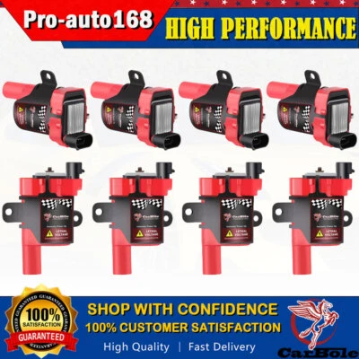8Pack Ignition Coil for Chevy Silverado GMC Sierra 1500 2500 1999 2000 2001-2007 - Image 1 of 4