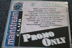 Promo Only Mainstream Club EUROPE Series RARE CD July 2002 MINT House Club - Bild 1 von 2