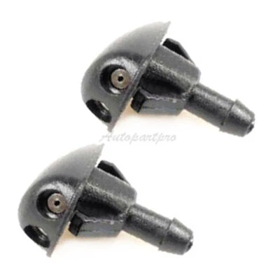 WP02 Window Windshield Washer Nozzle Spray 2PCS For 2004-2008 Chevrolet Aveo - Image 1 of 2