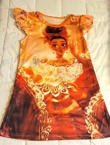 Disney's Encanto's Dolores Madrigal burnt orange nightgown size 5/6t - Picture 1 of 7