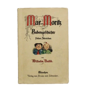 Max und Moritz - Bubengeschichte in Sieben Streichen | Wilhelm Busch | Buch ✅ - Bild 1 von 7