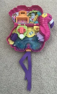 Polly Pocket Flamingo Party Case - Picture 1 of 6