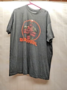 Camiseta Deadpool Arms Cruzada Talla XX Grande MARVEL Superhéroe Gráfico Camiseta Negra - Imagen 1 de 8
