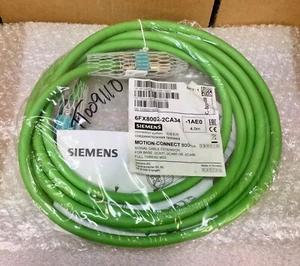 SIEMENS 6FX8002-2CA34-1AE0 SIGNAL CABLE EXTENSION 4M LENGTH NEW NO BOX - Picture 1 of 3