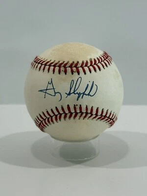 Gary Sheffield Autograph Signed Official AL Ball Rookie Sig Brewers JSA RARE - Image 1 of 4