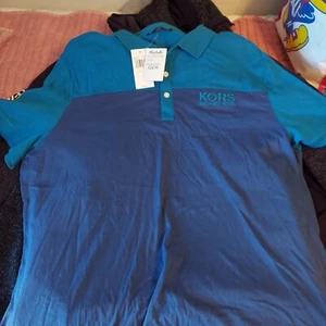 Herren Michael Kors Kurzarm Hemd Gr. XL - Bild 1 von 6