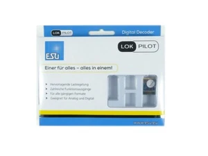 ESU H0 digital Decoder LokPilot 5 DCC MM SX M4 NEM 660 21 MTC 59619 neu OVP - Bild 1 von 4