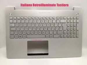 Italiana Poggiapolsi Tastiera per Asus N550J/N550JA/N550JK/N550JV/N550JX/N550LF - Imagen 1 de 2