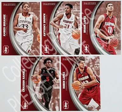 2015 帕尼尼斯坦福红衣主教49张卡套装布鲁克和罗宾·洛佩兹·卡森兰德尔 — 第 1/4 张图片