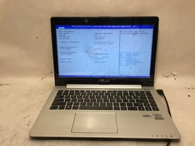Asus S400C / Intel Core i5-3317U @ 1.70GHz SCREEN CRACKED / (MISSING PARTS!) -MR - Image 1 of 4