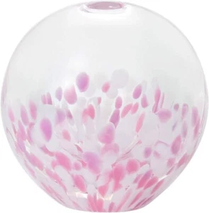 Tsugaru Vidro Glass sakura Single Flower Vase F-79445 ADERIA Made in Japan - Picture 1 of 2