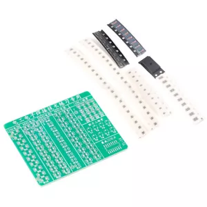 Componentes SMD/SMT Tabla de práctica Kits hágalo usted mismo Entrenamiento de habilidades de soldadura para principiantes - Imagen 1 de 4