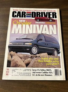 Car and Driver Magazine June 1995 Minivan Callaway Camaro, Stillen SMZ 300ZX - Picture 1 of 3