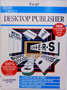 COMMODORE 64/128 -- SWIFT DESKTOP PUBLISHER (COSMI - DISK) - Afbeelding 1 van 7