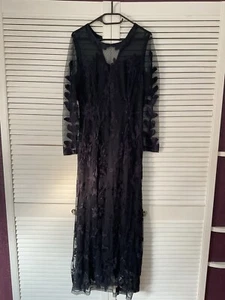 Damenkleid Elegant Lang S Anthrazit Patricia Dini Neuwertig - Bild 1 von 11