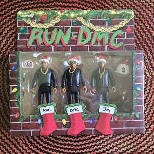 RUN DMC SUPER 7 ReAction Figure Holiday 3 Pack - NEW - Picture 1 of 11