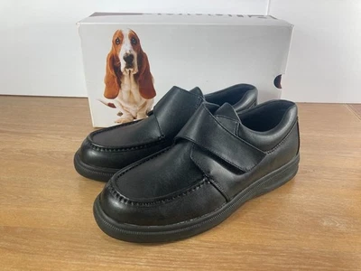 Zapato para caminar H18800 Hush Puppies Gil Strap para hombre nuevo en caja - negro talla 12 AMPLIO Foto 1 de 4