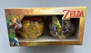 GameStop Exclusive The Legend of Zelda Light Up 2 Pack Christmas Ornament 2016 - Bild 1 von 4