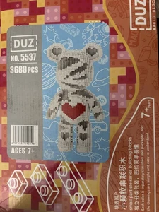 DUZ White BEAR Building MAGIC Blocks Toys Japanese Cartoon Animal Collectible - Picture 1 of 2