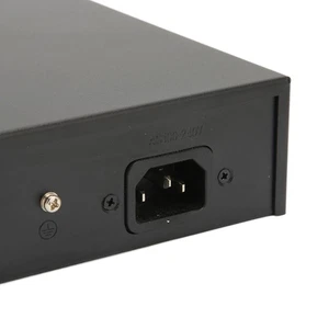 US Plug PoE Switch 8 Port Gigabit 4 1000Mbps PoE Port 1 Uplink Gigabit Port NEW - Afbeelding 1 van 12