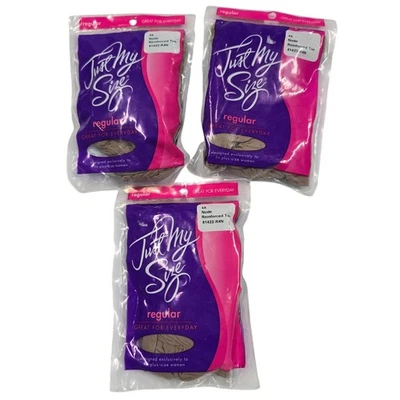 Pantimedias Just My Size Regular Puntera Reforzada Nude 3 Pares Talla 4x 81422-R4N Foto 1 de 2