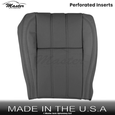 Fits 2013-2017 Land Rover Range Rover Passenger Bottom Ebony Seat Cover - Image 1 of 4