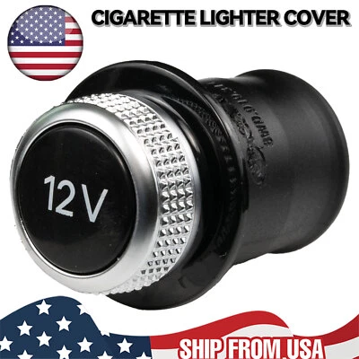 Tapa de toma de corriente de cigarrillo de automóvil Tapa de tapa de enchufe de 12 V Enchufe ficticio para Audi  Foto 1 de 4