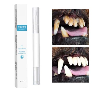 Pet Toothbrush Pen, 3g Dog Teeth Cleaning Pen, Cat/Dog Tartar Remover for Teeth` - Picture 1 of 12