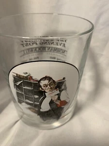 Posta di smistamento - NORMAN ROCKWELL - Vetro 12 oz - The Saturday Evening Post - Foto 1 di 3