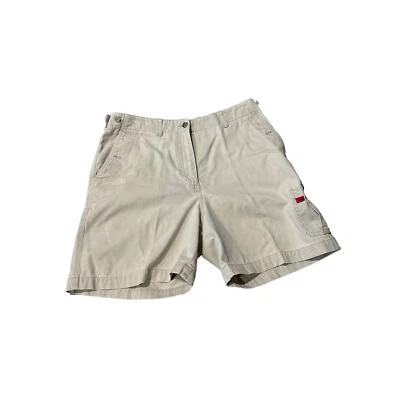 Ralph Lauren Mujer Tostado Frente Plano Informal Corto Talla 10 Foto 1 de 4